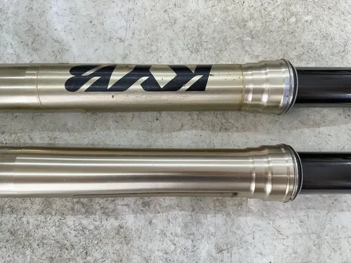 USED OEM 11 2011 KAWASAKI KX450F LEFT & RIGHT FRONT FORKS SUSPENSION SET