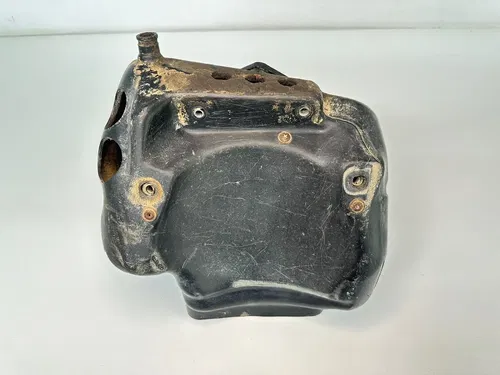 USED OEM 1990 90 1991 91 SUZUKI RM 125 RM125 AIR INTAKE FILTER CLEANER CASE BOX