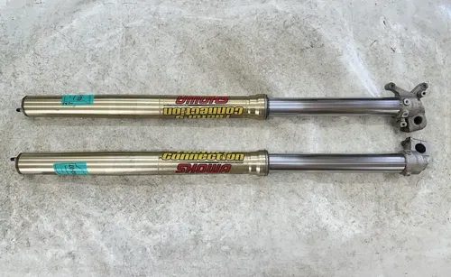 OEM 08 2008 HONDA CRF250R CRF 250 R LEFT & RIGHT FRONT FORKS SUSPENSION SET PAIR