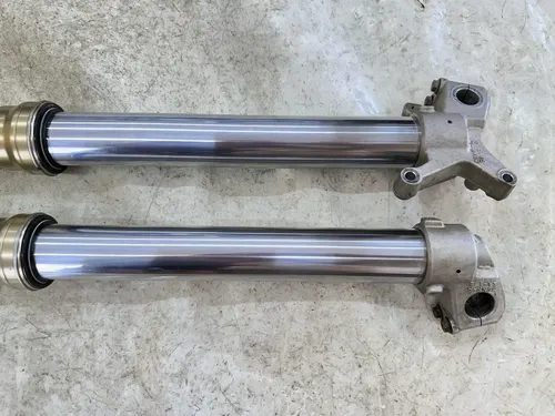 OEM 08 2008 HONDA CRF250R CRF 250 R LEFT & RIGHT FRONT FORKS SUSPENSION SET PAIR