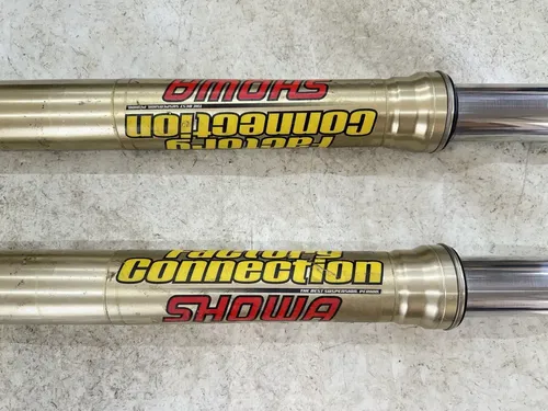 OEM 08 2008 HONDA CRF250R CRF 250 R LEFT & RIGHT FRONT FORKS SUSPENSION SET PAIR
