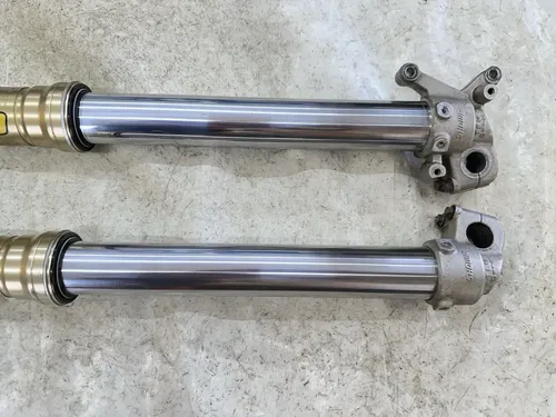 OEM 08 2008 HONDA CRF250R CRF 250 R LEFT & RIGHT FRONT FORKS SUSPENSION SET PAIR