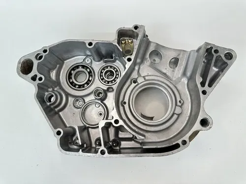 #2 USED OEM 2004 04 KAWASAKI KX250F LEFT SIDE ENGINE MOTOR CASE CRANKCASE
