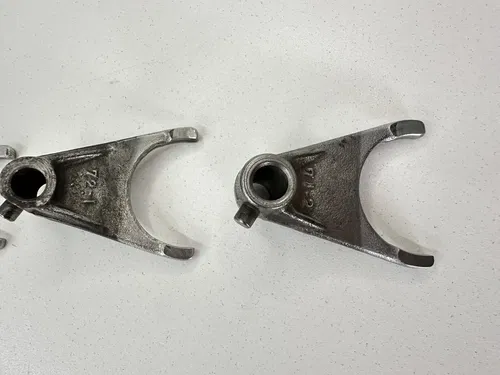USED OEM 1986 96 KAWASAKI KX250 KX 250 GEAR SHIFT DRUM CAM & FORKS ASSY