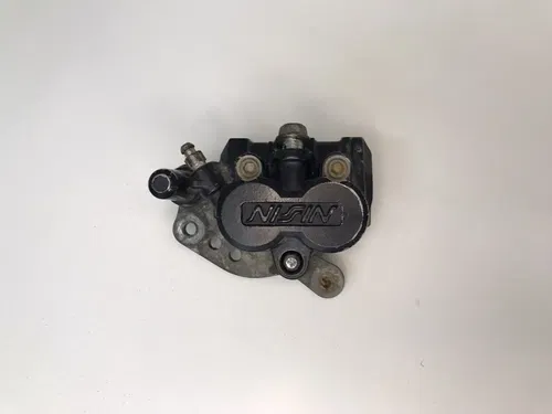 USED OEM 89 1989 YAMAHA YZ 125 250 COMPLETE FRONT BRAKE CALIPER & MOUNT ASSY