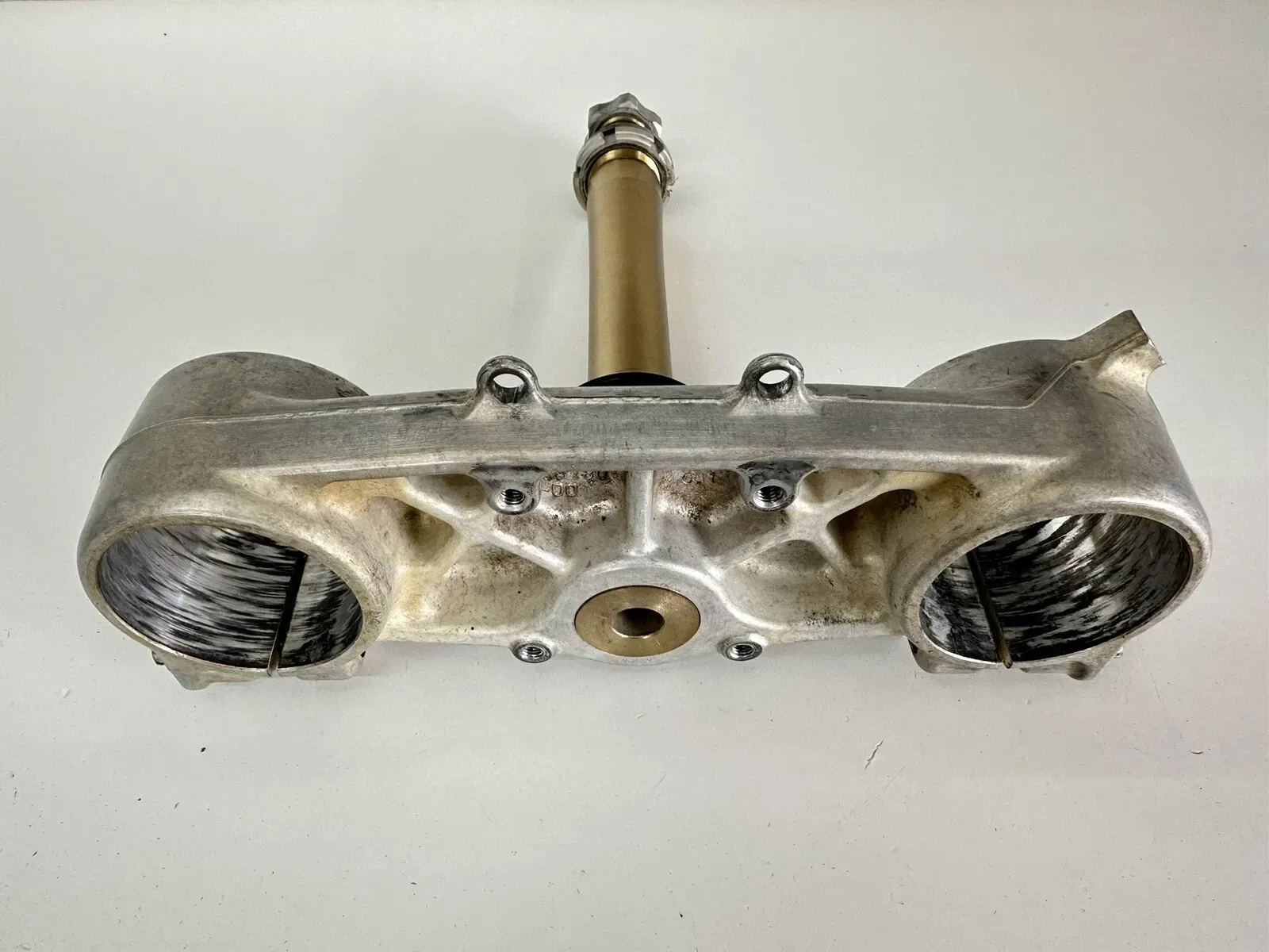 05 06 07 SUZUKI RMZ450 RMZ RM-Z 450 LOWER TRIPLE TREE STEERING STEM FORK CLAMP