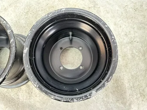 USED OEM 08 09 10 OUTLAW 525 S / 450 MXR STOCK BLACK REAR BACK WHEEL RIM SET