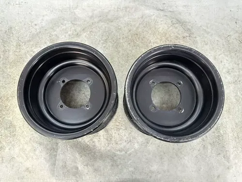 USED OEM 08 09 10 OUTLAW 525 S / 450 MXR STOCK BLACK REAR BACK WHEEL RIM SET