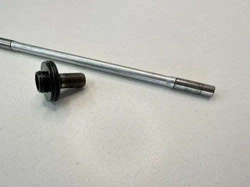 USED OEM 10-16 KAWASAKI KX250F CLUTCH BASKET PUSH ROD & HOLDER ASSY