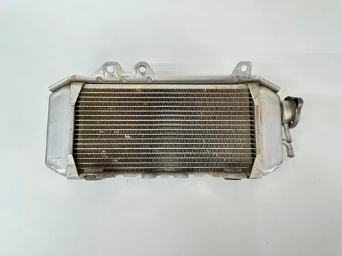 USED OEM 09 2009 KAWASAKI KX250F RIGHT FILL SIDE COOLING RAD RADIATOR 39061-0163