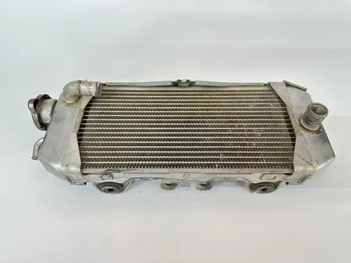 USED OEM 09 2009 KAWASAKI KX250F RIGHT FILL SIDE COOLING RAD RADIATOR 39061-0163