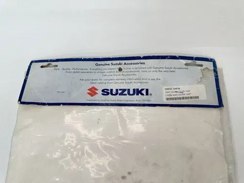 NEW GENUINE 03-09 SUZUKI LTZ LT-Z 250 RED WHITE BLACK SEAT COVER 99950-19434