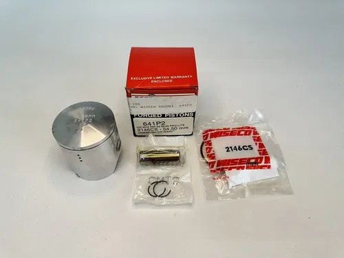 NEW 89-99 SUZUKI RM125 RM 125 WISECO PISTON & RING KIT 641M05450 (+.50MM OVER)