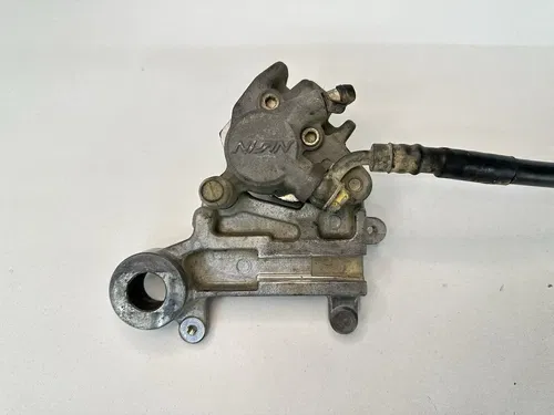 OEM 93 94 95 SUZUKI RM 125 RM125 REAR BRAKE CALIPER & MASTER CYLINDER W LINE