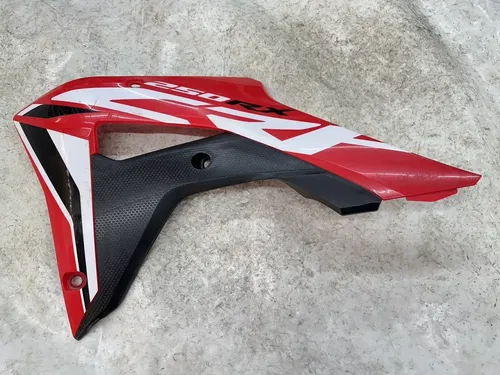 OEM 20 21 HONDA CRF250RX LEFT SIDE GAS FUEL TANK RADIATOR SHROUD 19072-K95-A70