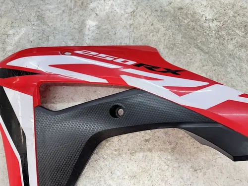 OEM 20 21 HONDA CRF250RX LEFT SIDE GAS FUEL TANK RADIATOR SHROUD 19072-K95-A70