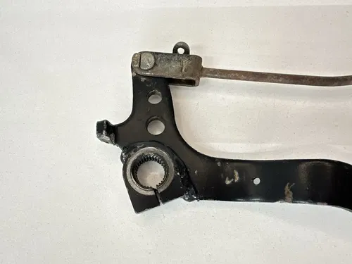 1985 85 HONDA XR250R XR 250 R / 84-85 XR200R REAR BRAKE PEDAL PIVOT SHAFT & ROD