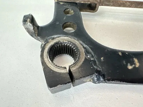 1985 85 HONDA XR250R XR 250 R / 84-85 XR200R REAR BRAKE PEDAL PIVOT SHAFT & ROD
