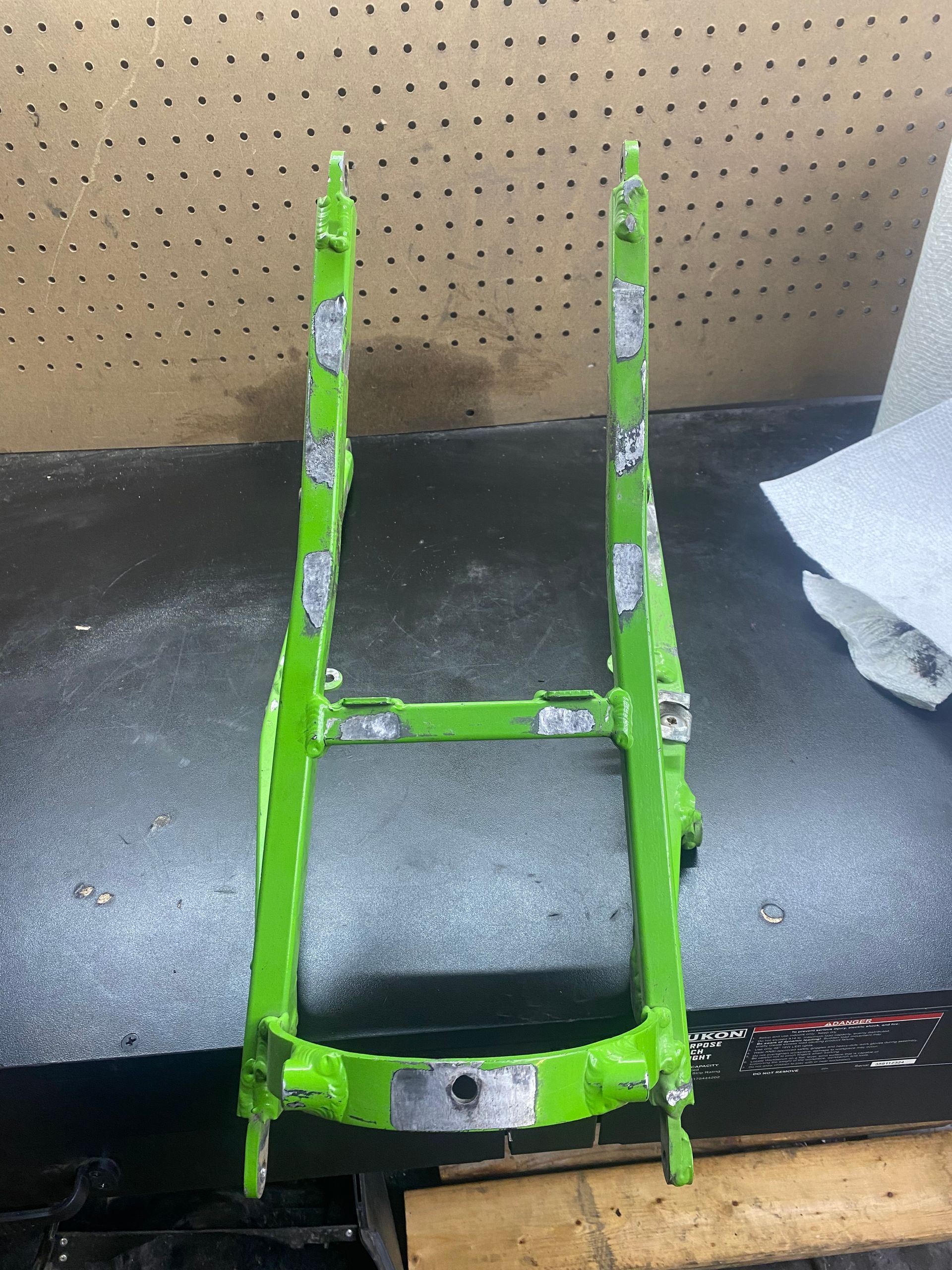 99-02 KAWASAKI KX125 KX250 OEM STRAIGHT REAR BACK SUB FRAME