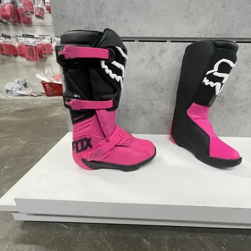 Fox Racing Women's Comp Boots PINK/BLACK 