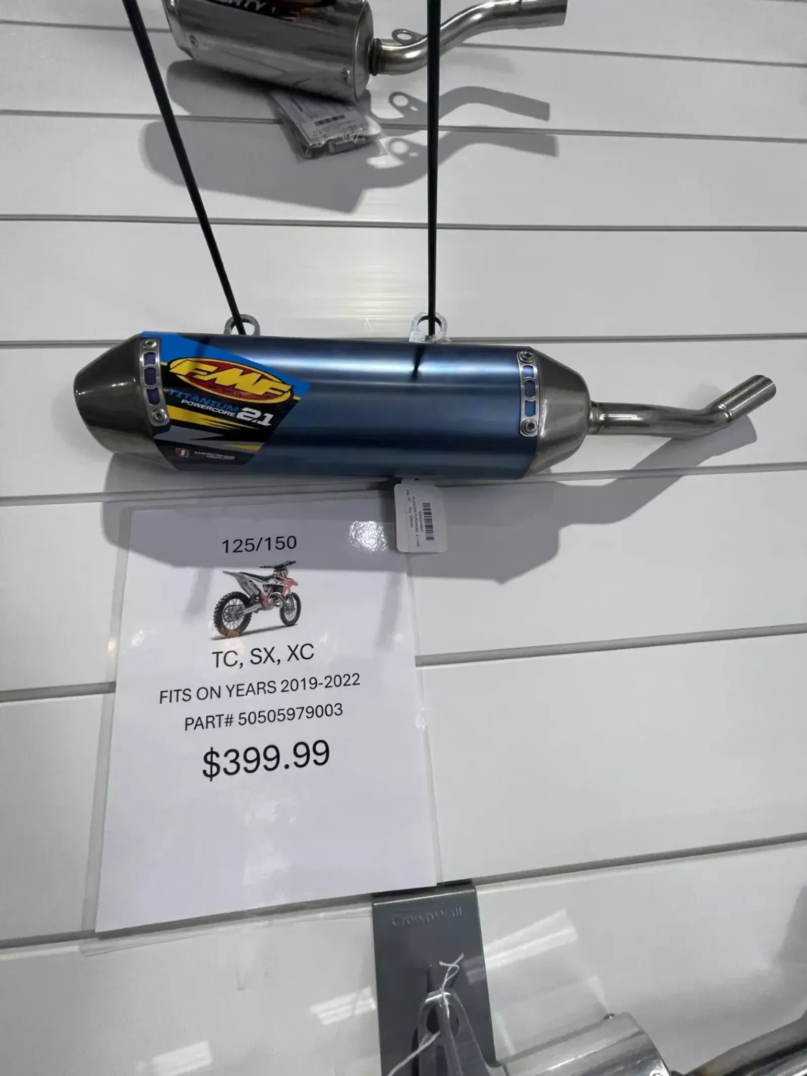 【MFM】 Amazon.com: FMF Powercore 2 Silencer (Black) KTM 85SX