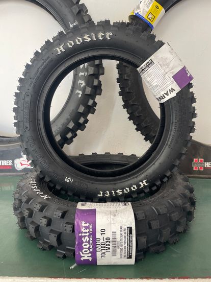 10" Hoosier Motocross Tires