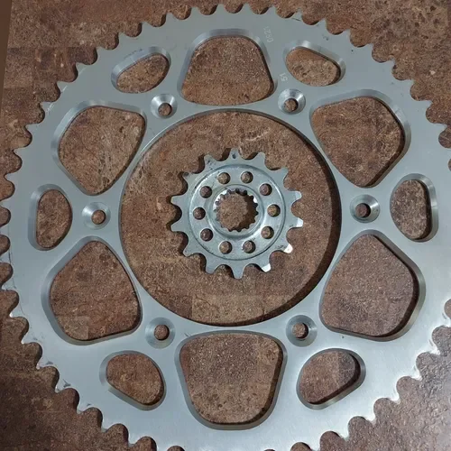 3 Sprockets Front And Rear