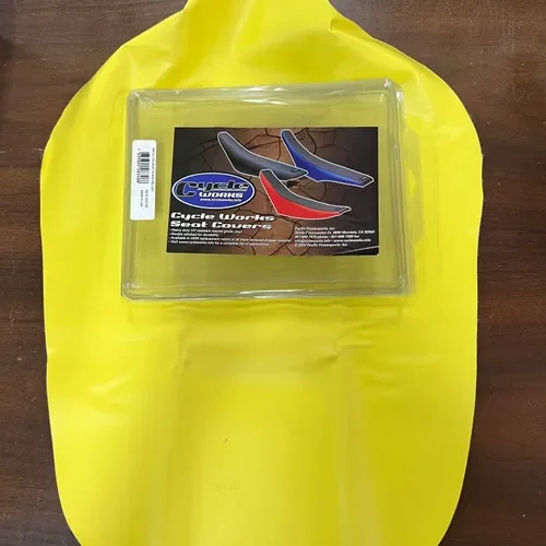 New Cycle Works Yellow 93-95 RM 125, RM 250 Seat Cover