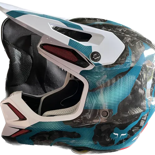 2024 Fox Racing V3 RS Withered Helmet Size Large