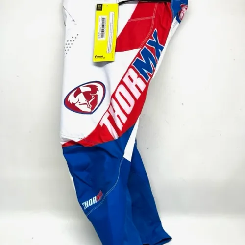 NEW Thor Pulse 04 LE Pants Red/White/Blue - 32