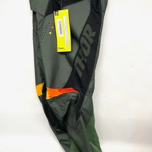 NEW Thor Pulse React Pants Army/Black - 30