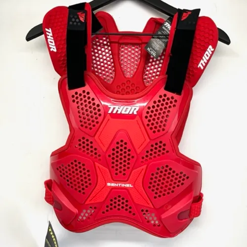 NEW Thor Sentinel LTD Chest Protector RED - XL/2XL