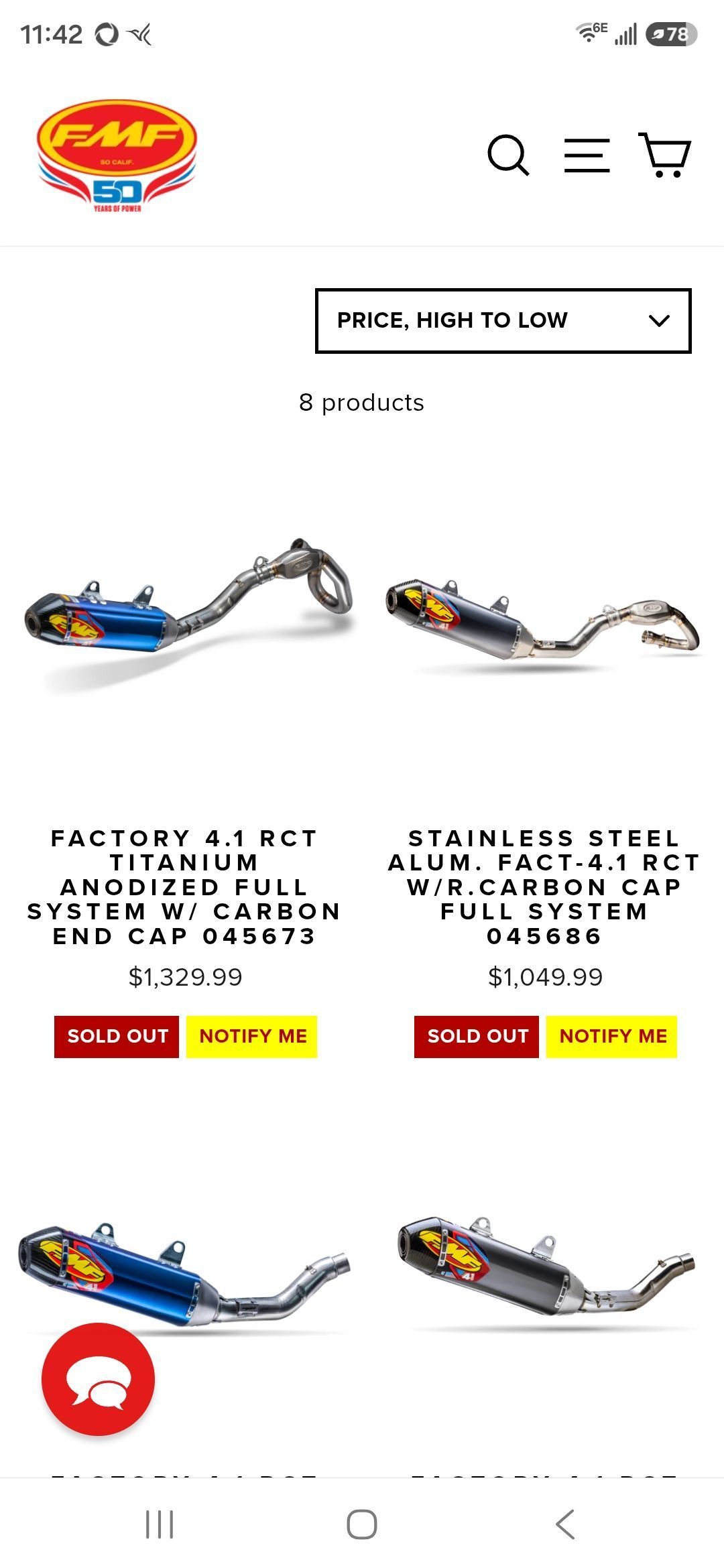 Fmf 4.1 Full Titanium Exhaust