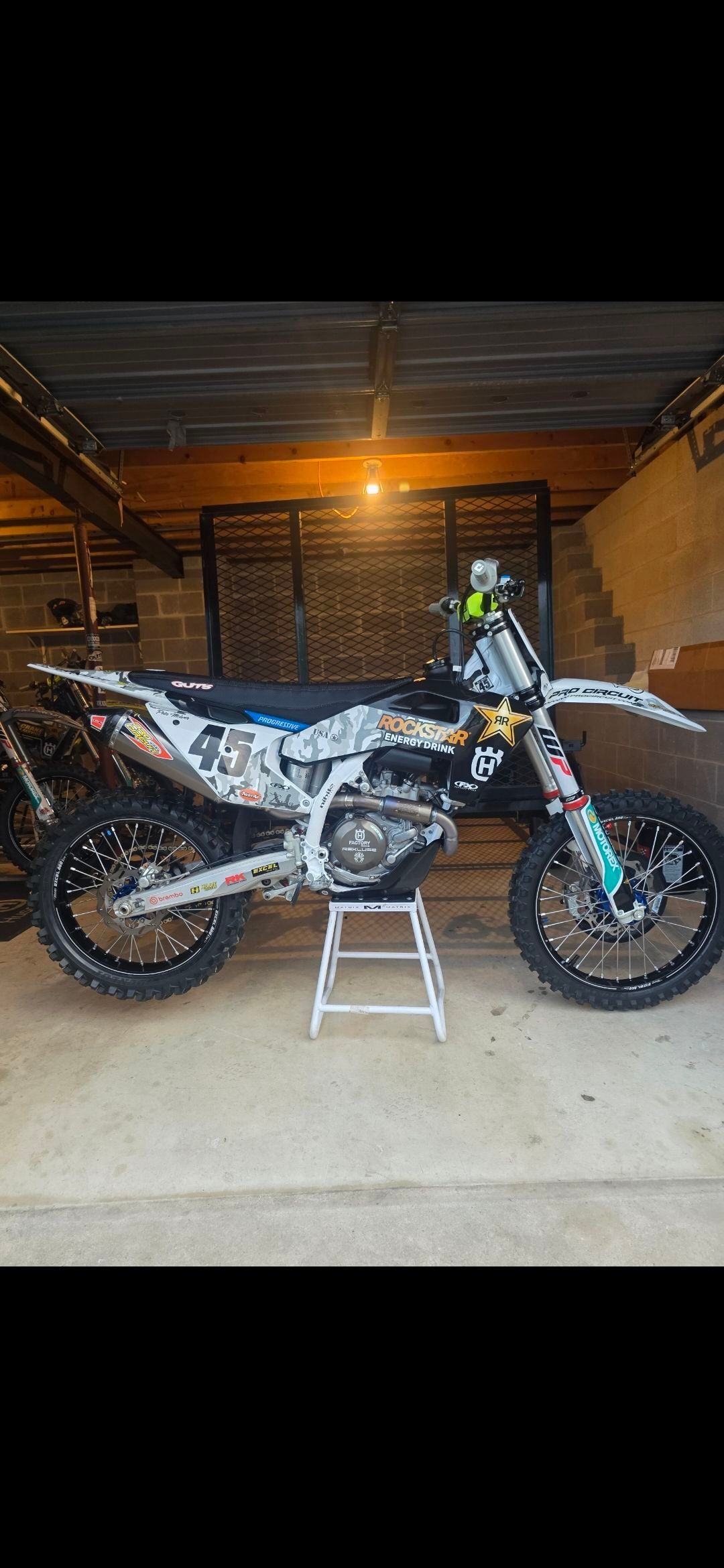 24.5 Husqvarna Rockstar Fc450
