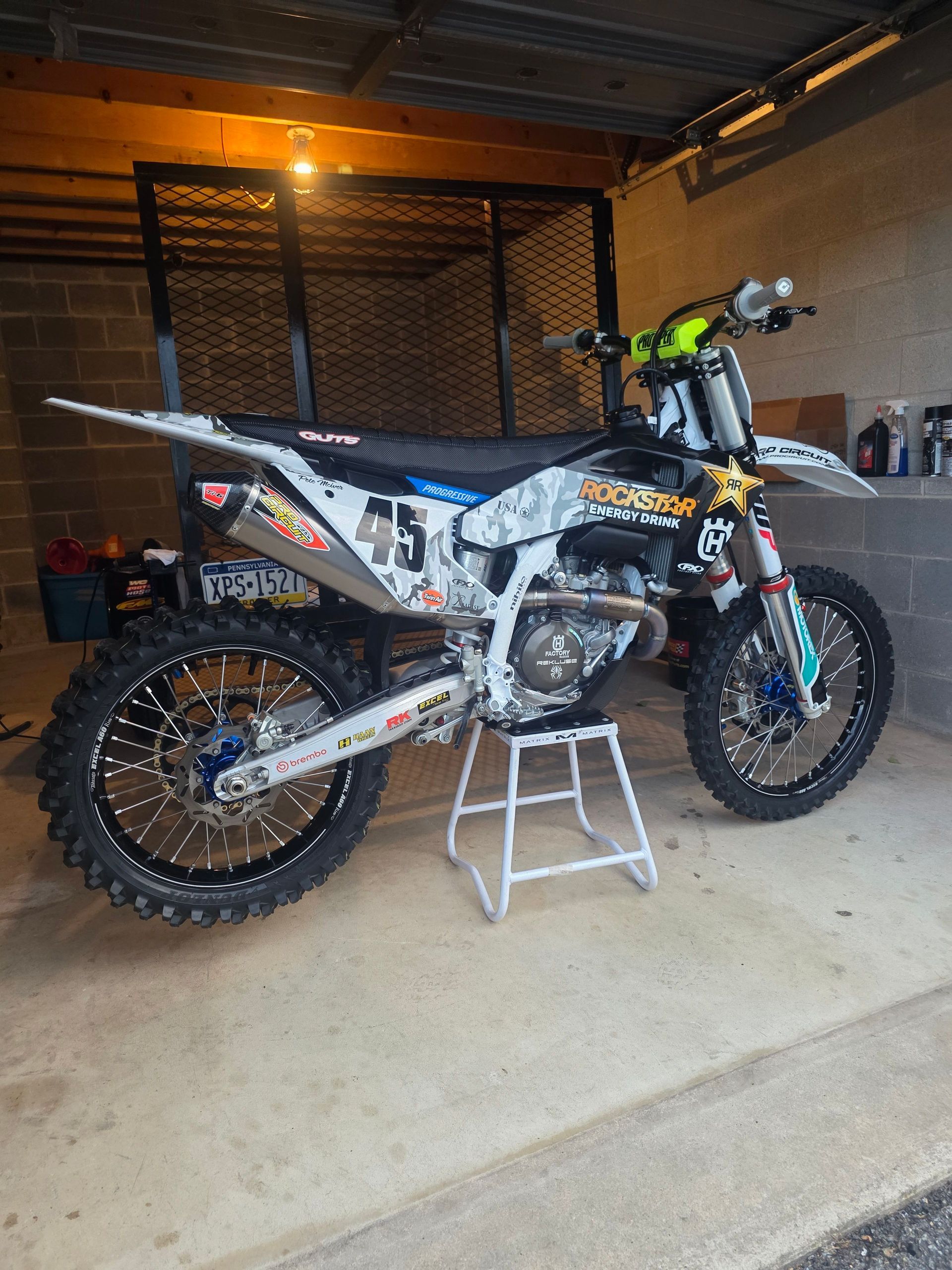 24.5 Husqvarna Rockstar Fc450