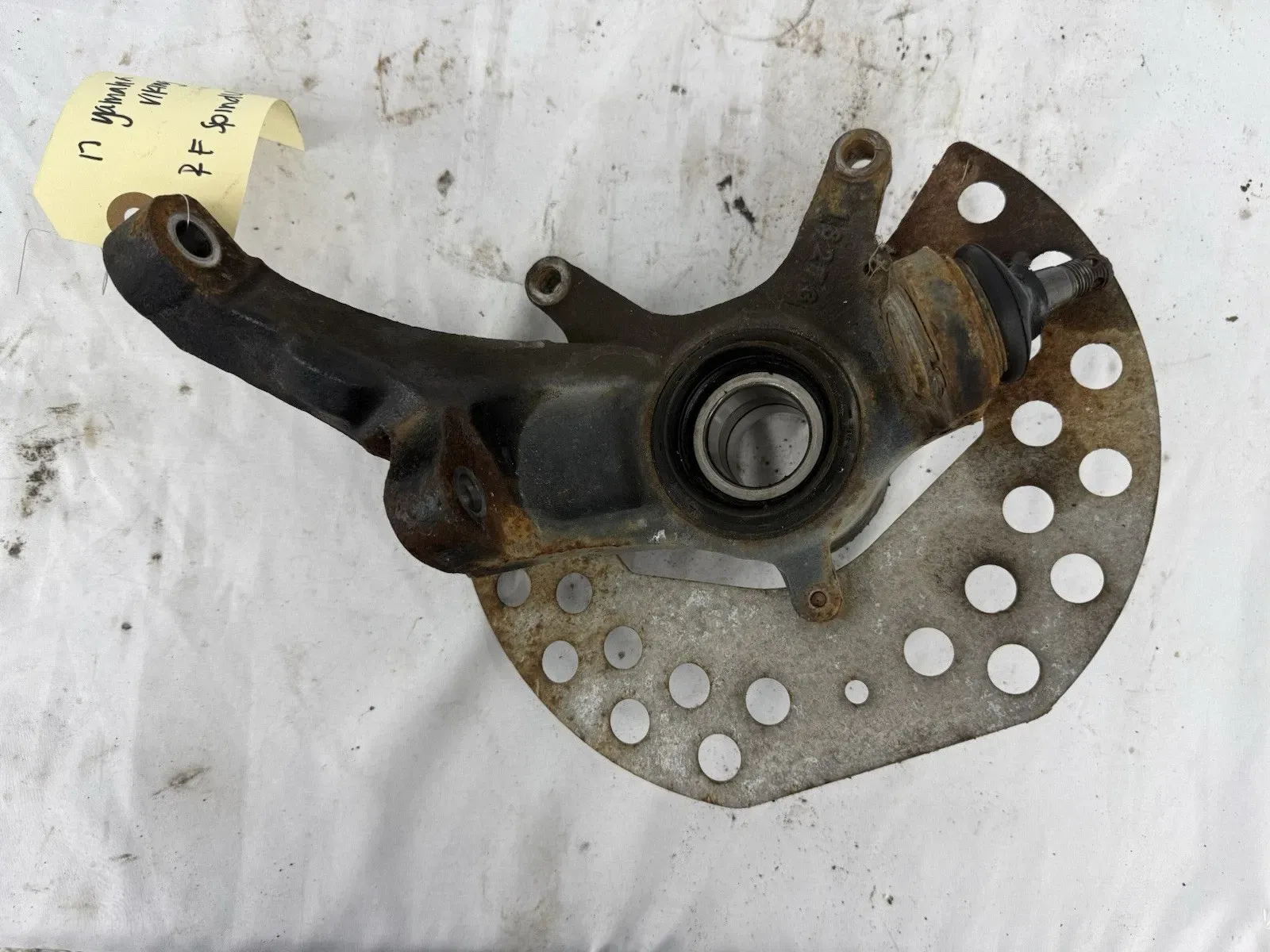 OEM 2017 Yamaha Viking 700 Right Front Knuckle Spindle