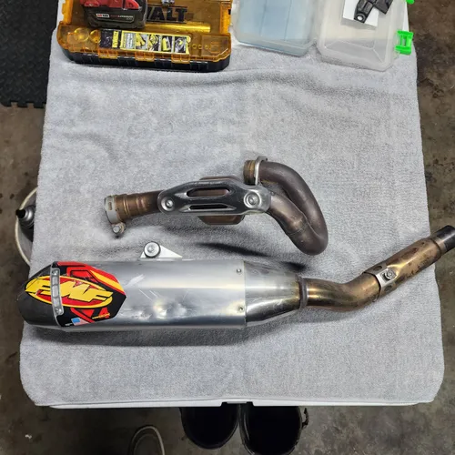 2019 Kawasaki Kx450 Full Exhaust System