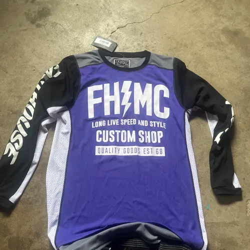 Fasthouse Grindhouse Royale Jersey - Black/Purple - SM