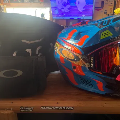 Fox Racing Helmet 