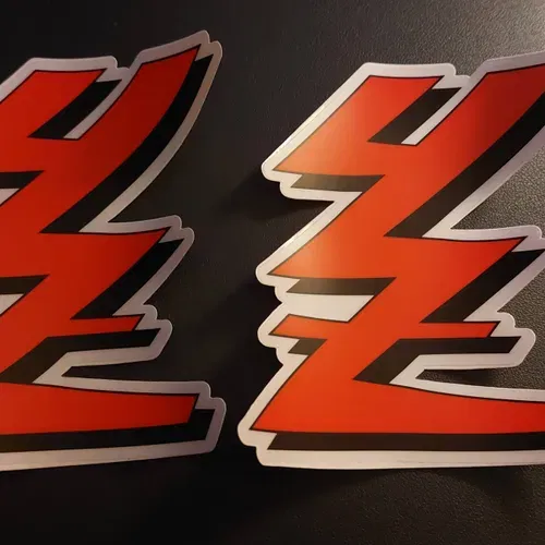 RETRO YAMAHA YZ GRAPHICS 