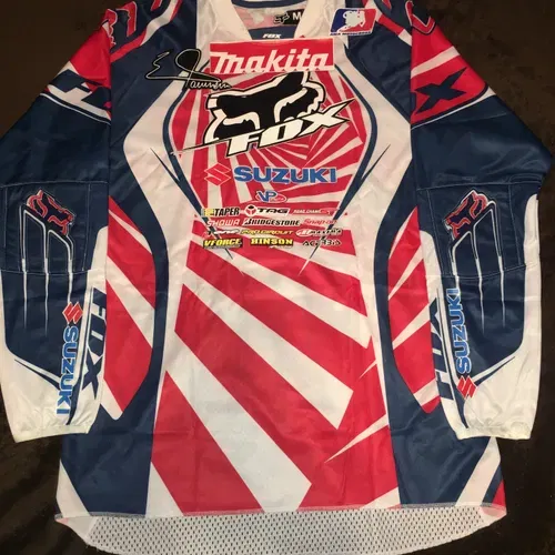 Fox Racing Ricky Carmichael #4 Autographed Jersey