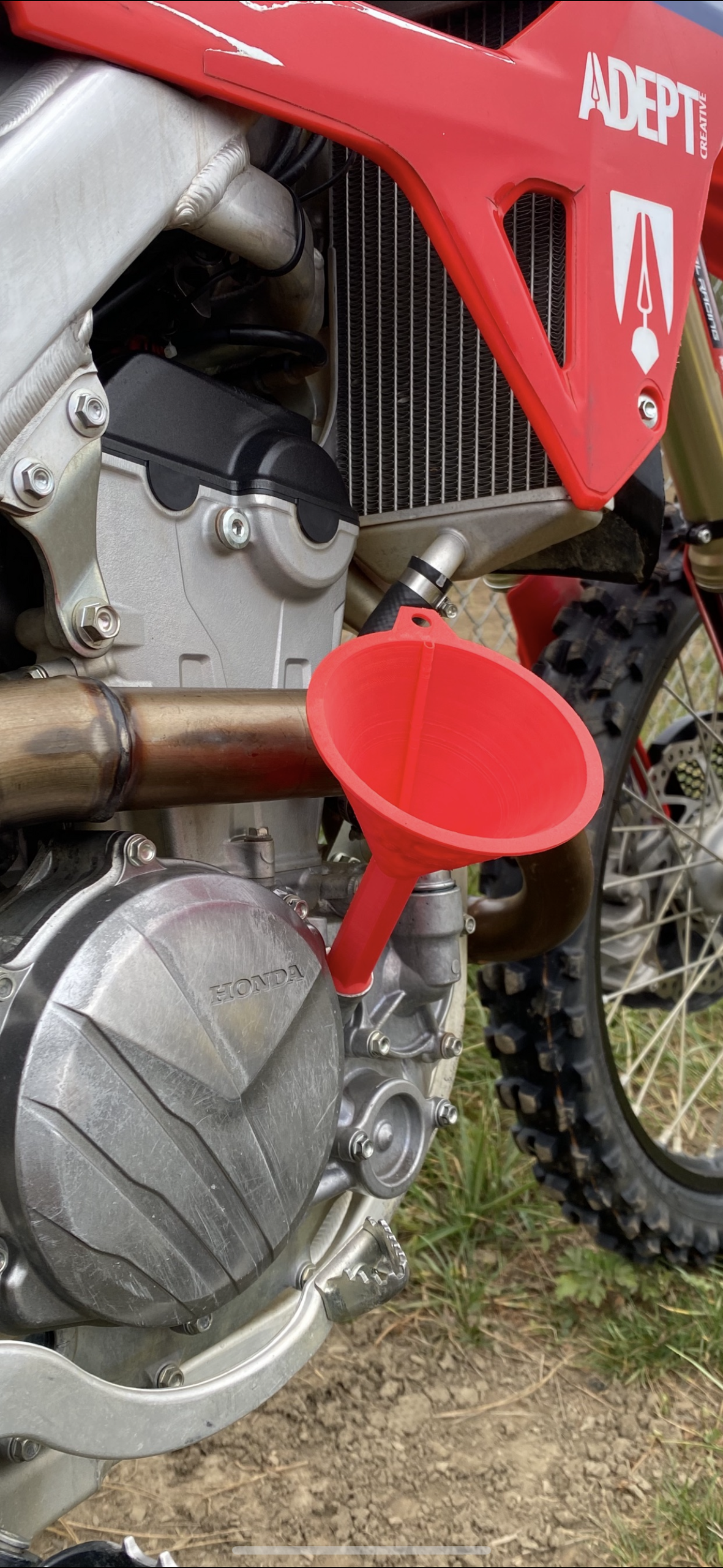 Honda Threaded Oil Funnel