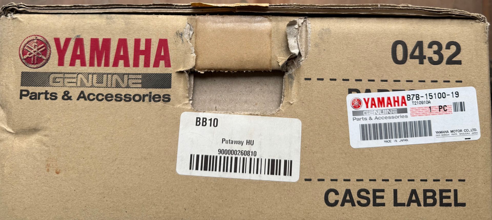 Yamaha YZ250F OEM Engine Cases B7B-15100-19-00 2019-25