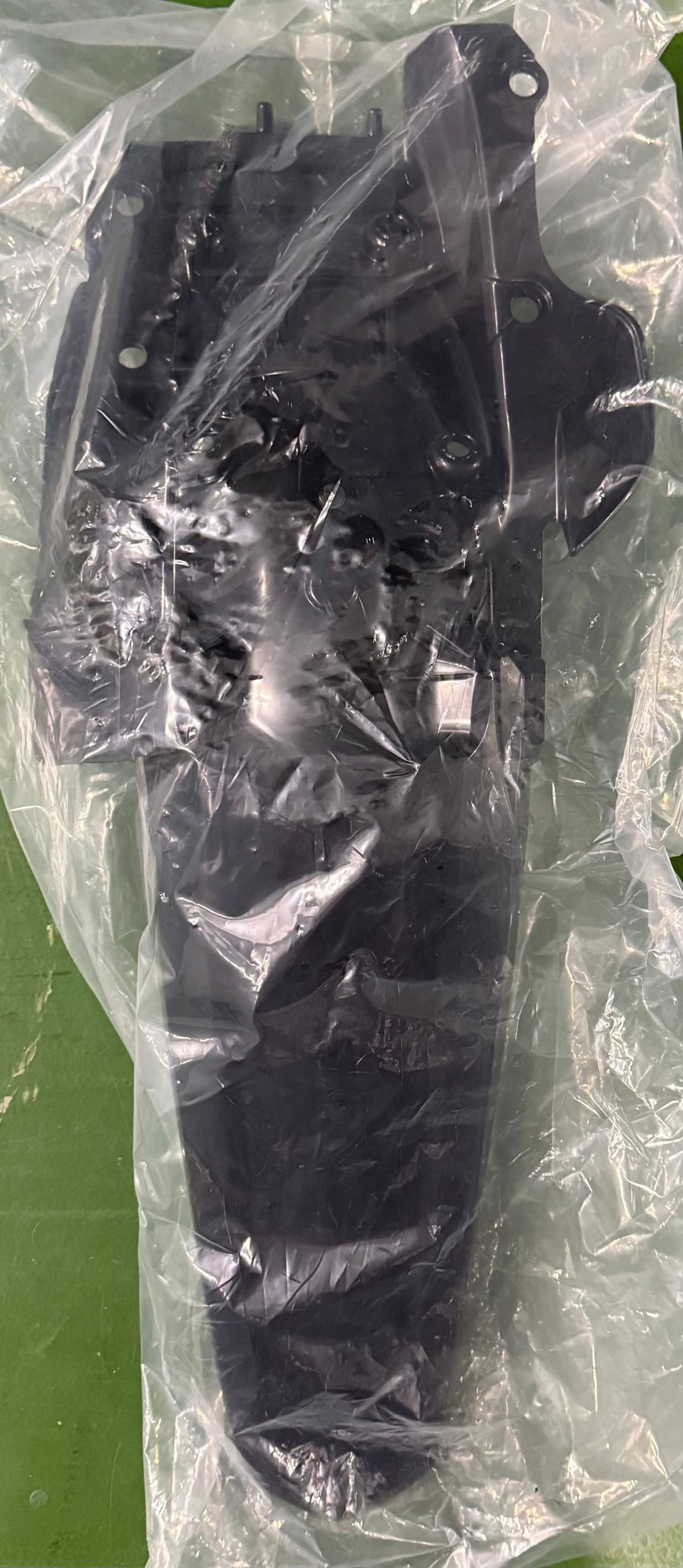 Acerbis Black Rear Fender Yamaha Yz 250F 19-23 YZ450F 18-22