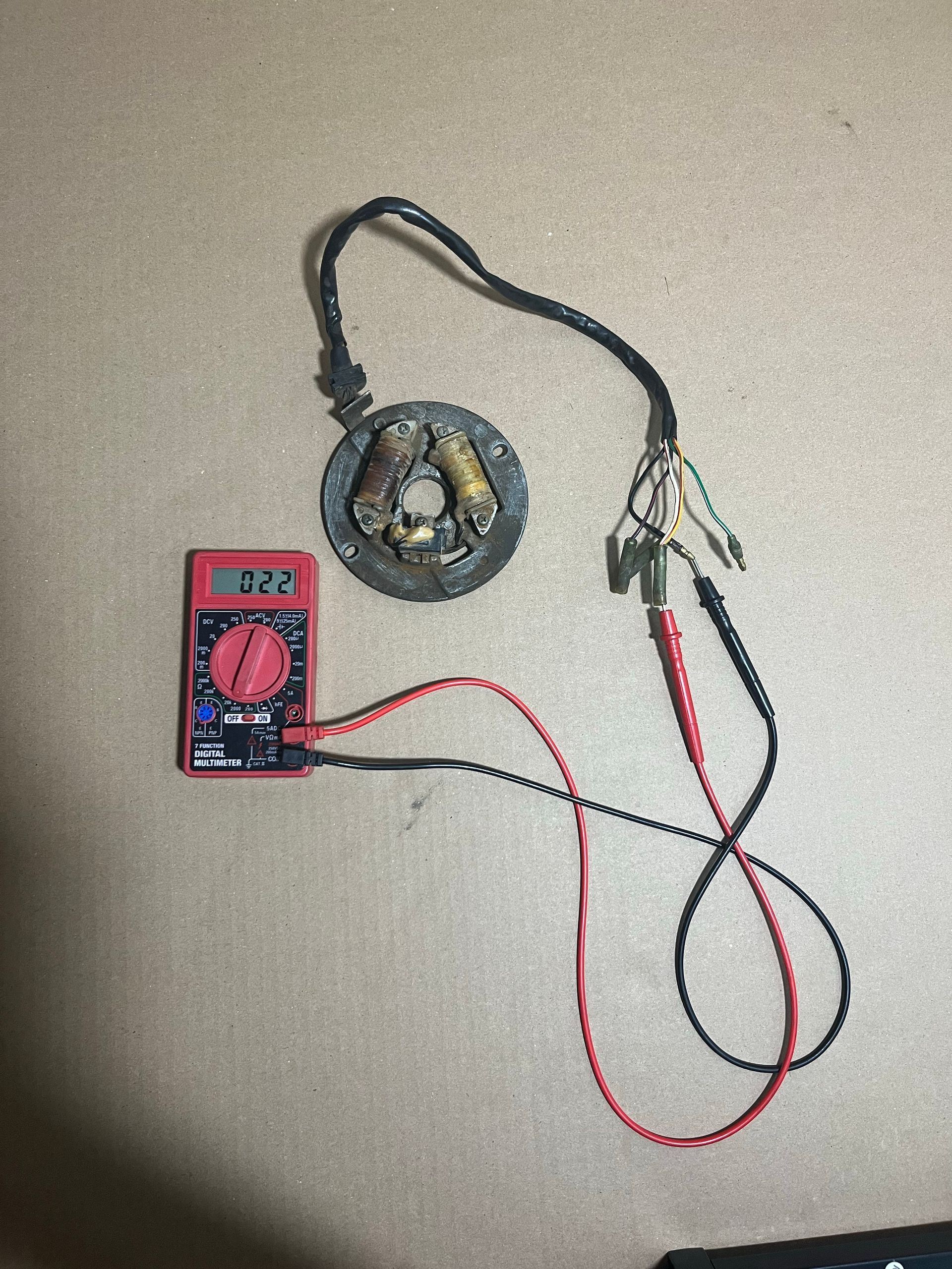 Yamaha Blaster 200 5 Wire Stator TESTED