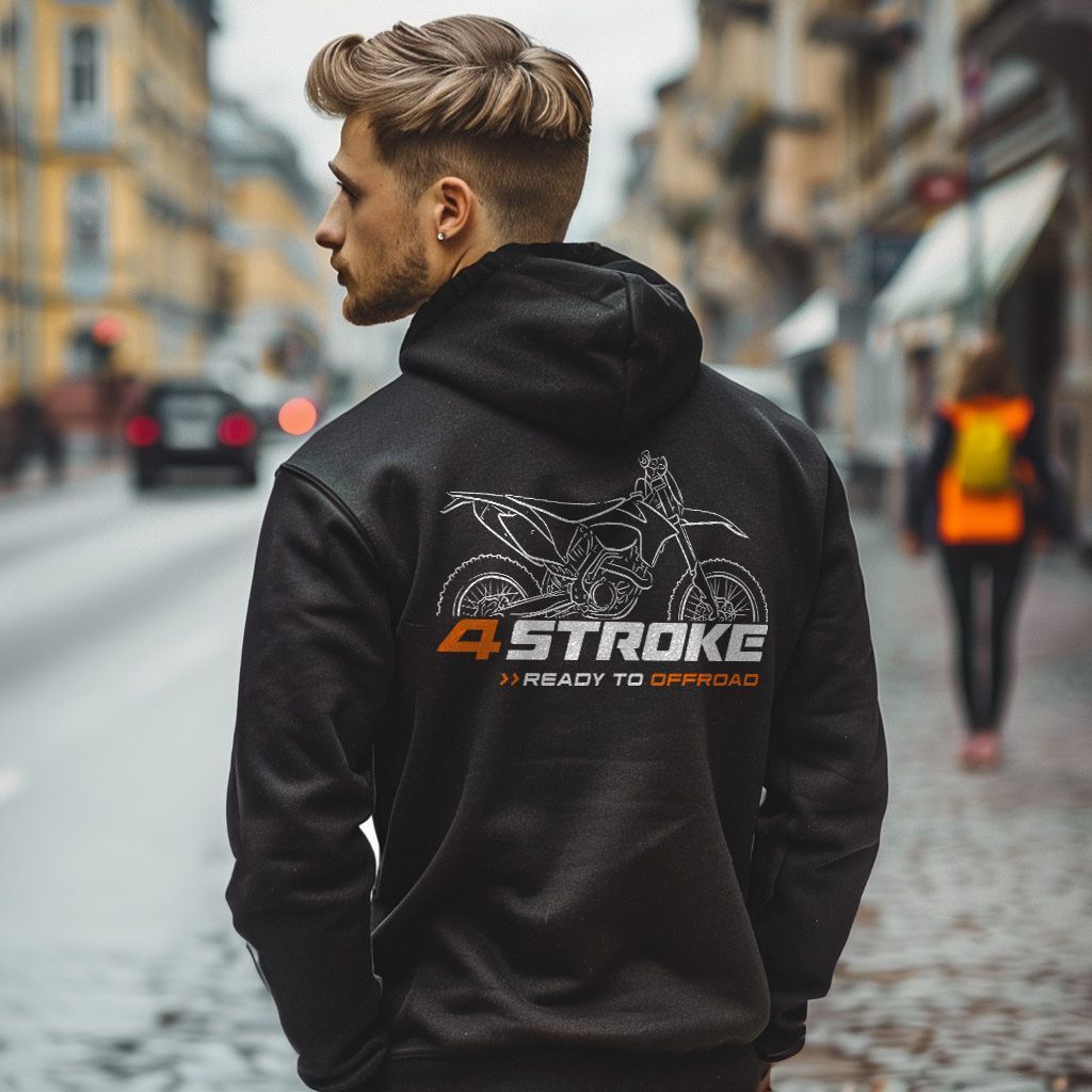 KTM 500 EXC 2012-2013 Hoodie, Motorcycle Hoodie Pullover for Riders