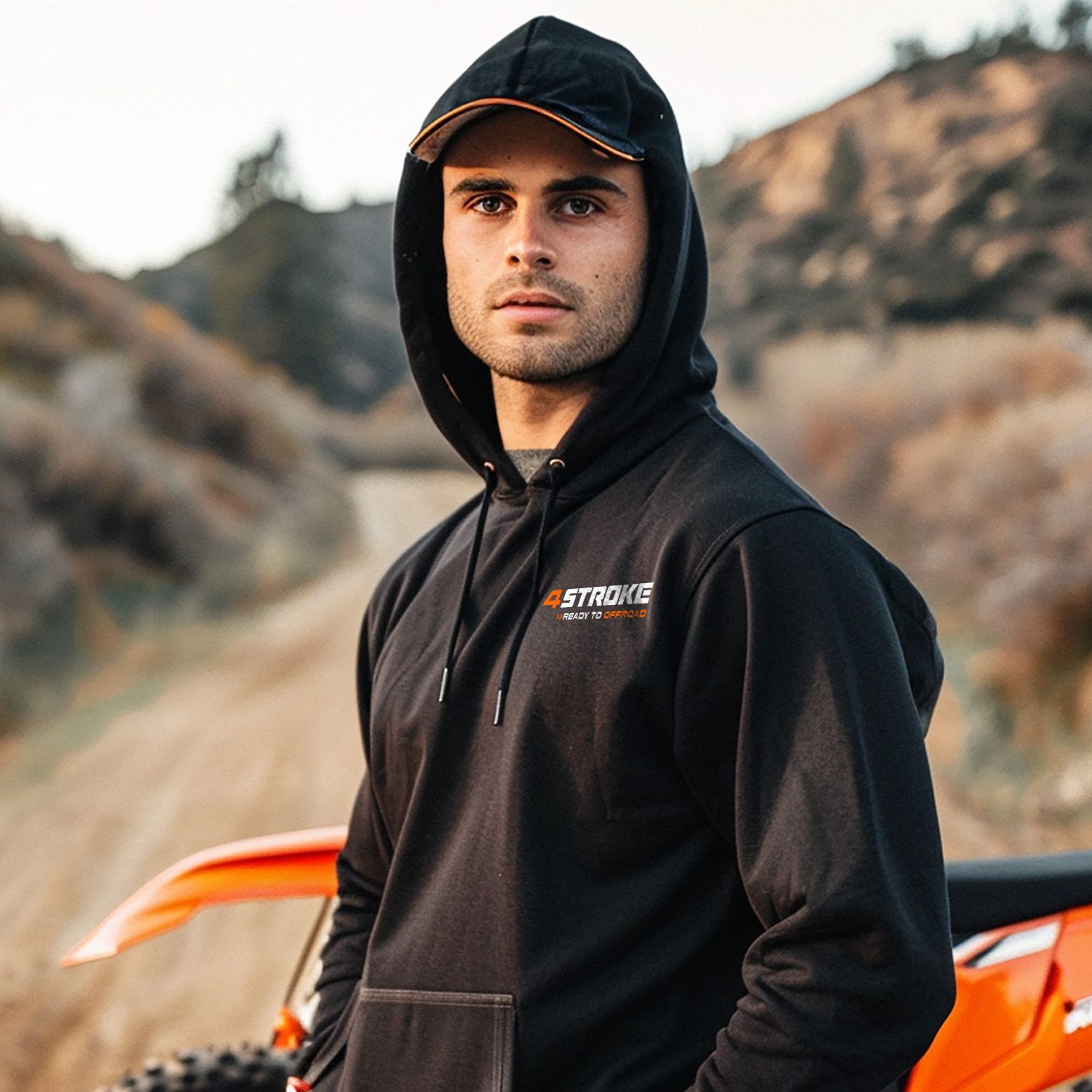 KTM 500 EXC 2012-2013 Hoodie, Motorcycle Hoodie Pullover for Riders