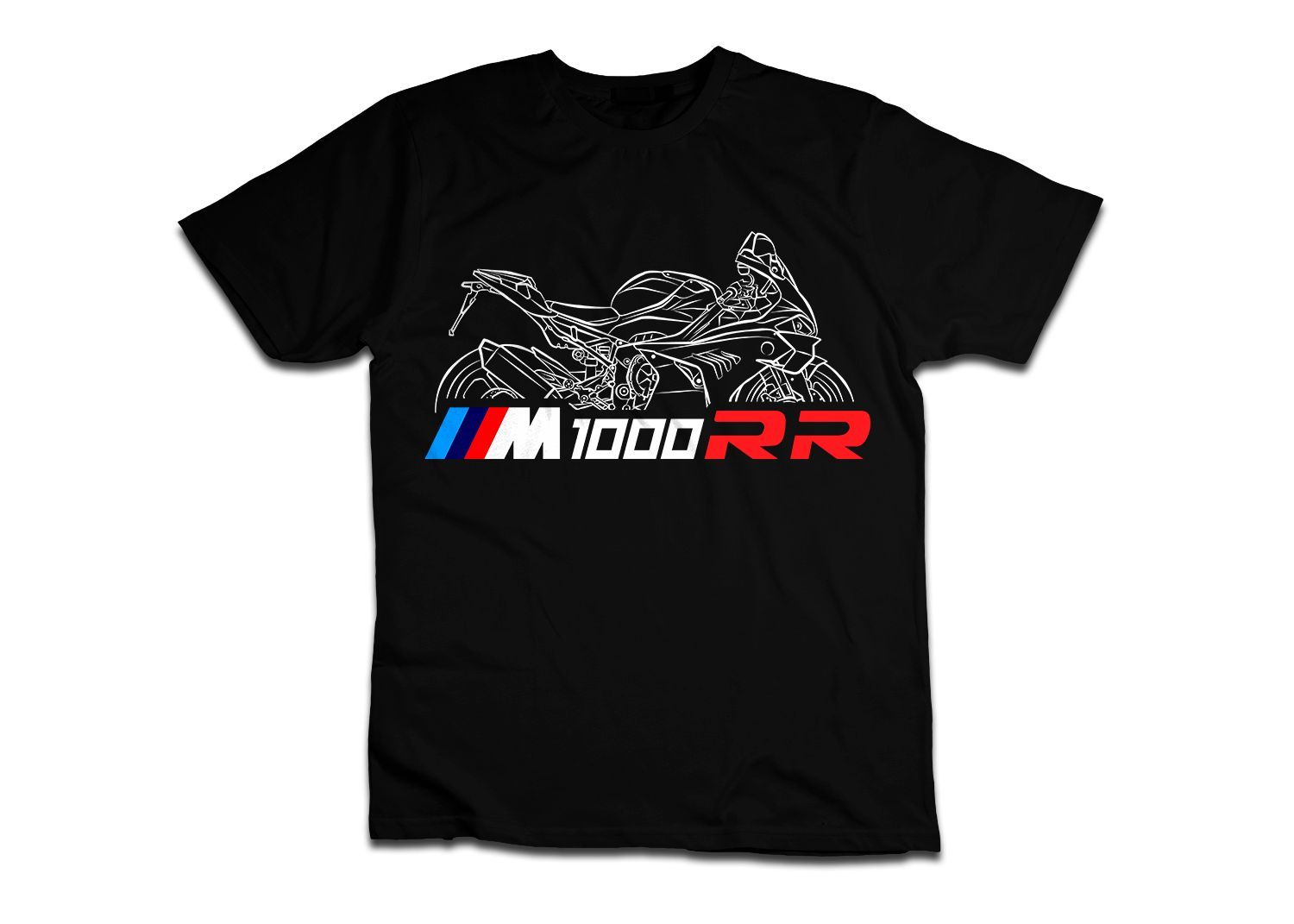 BMW M1000RR 2023-2024 T-Shirt, Motorcycle Tee Shirt for Riders,  S-5XL 