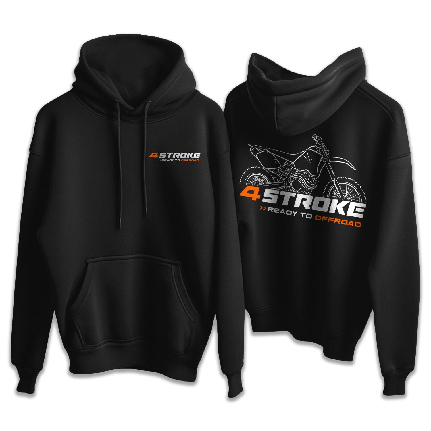 KTM 520 SX 2001-2002 Hoodie, Motorcycle Hoodie Pullover for Riders