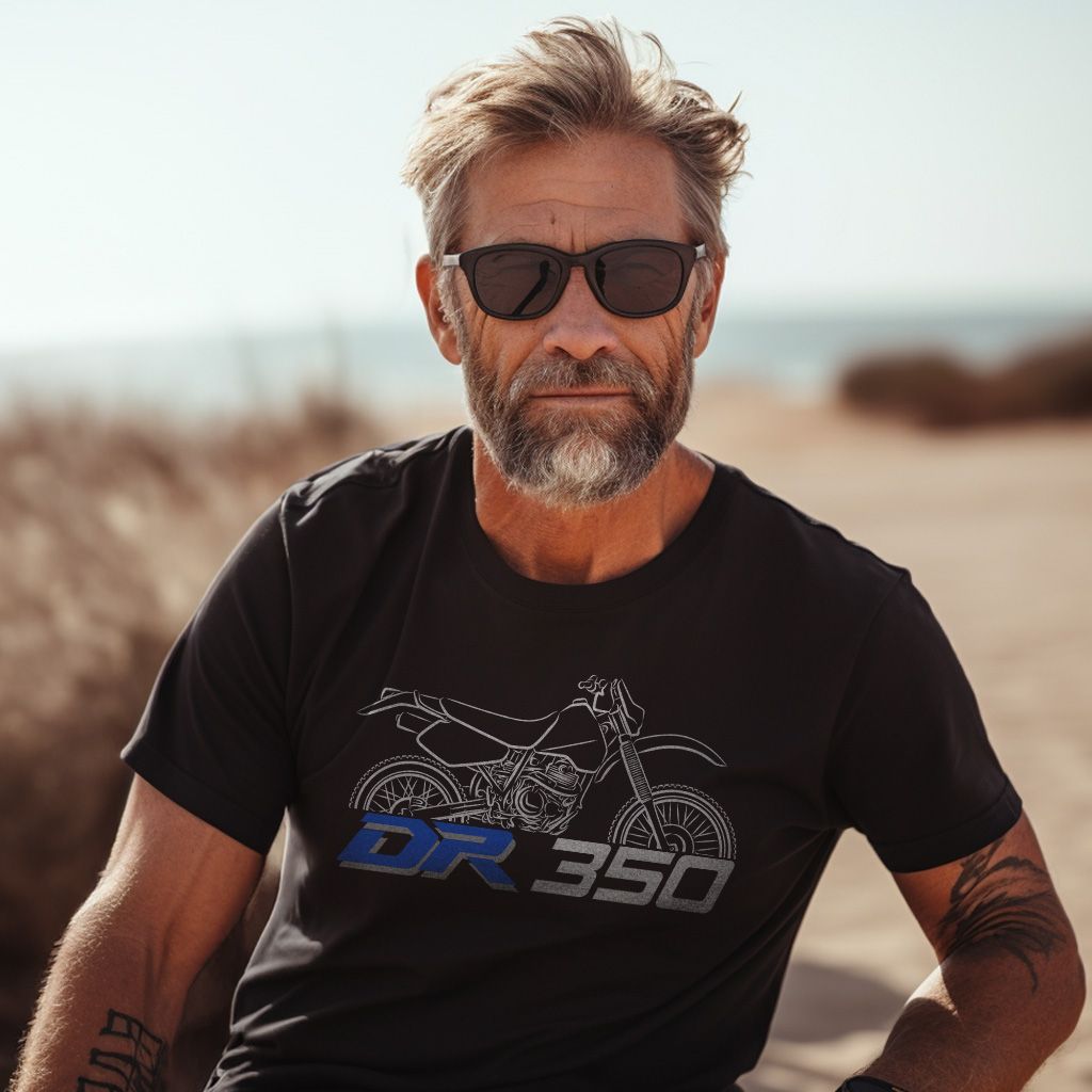 Suzuki DR 350 S 1990-1993 T-Shirt, Motorcycle Tee for Riders
